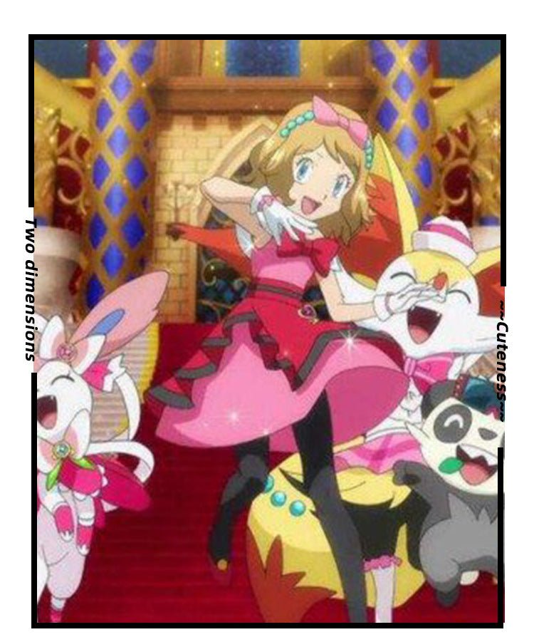 Pokémon XY Serena Cosplay Dress - Anime Accurate Outfit with Hat & Gloves - Coscosmos