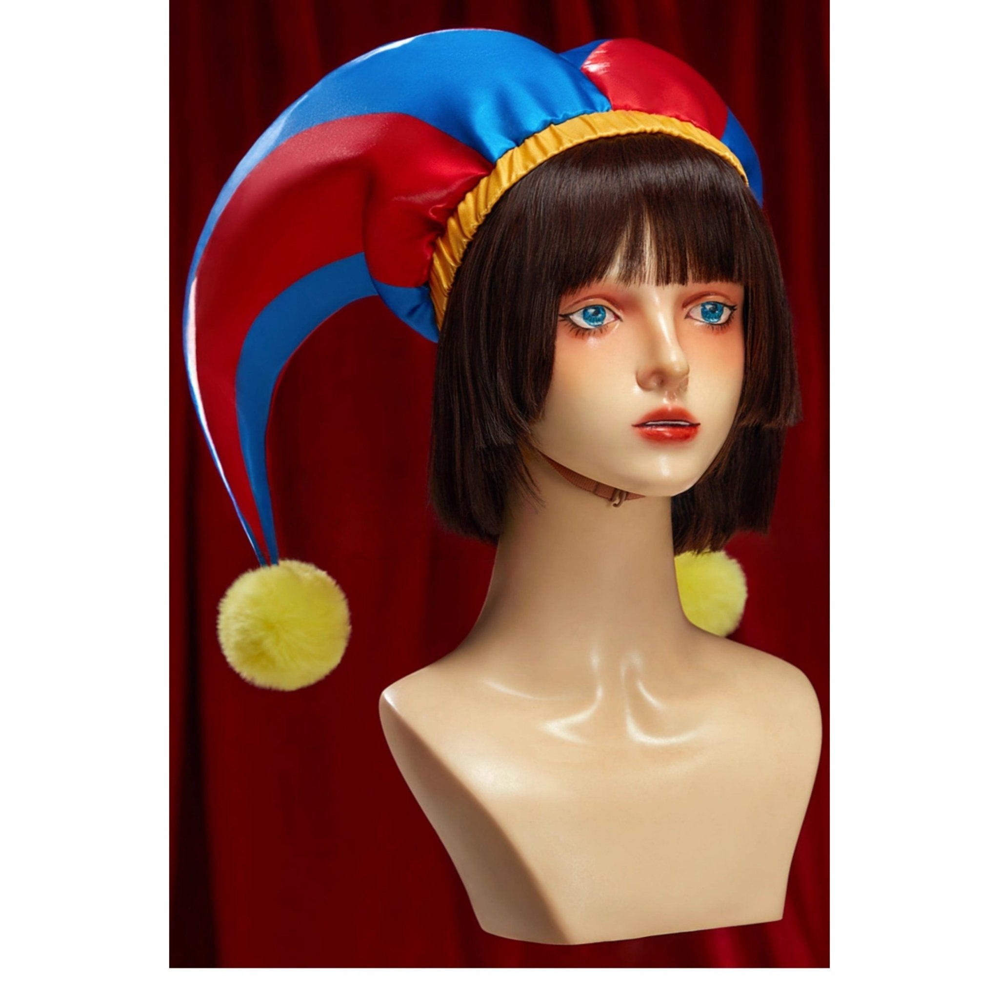 Pomni Cosplay Dress | Jester Sailor Lolita Dress | The Amazing Digital Circus Fan Clothing - Coscosmos