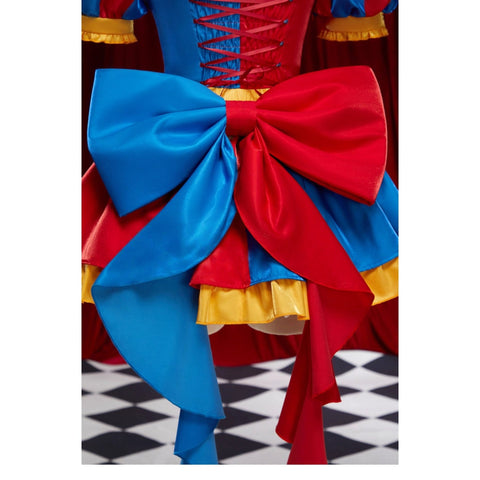 Pomni Cosplay Dress | Jester Sailor Lolita Dress | The Amazing Digital Circus Fan Clothing - Coscosmos