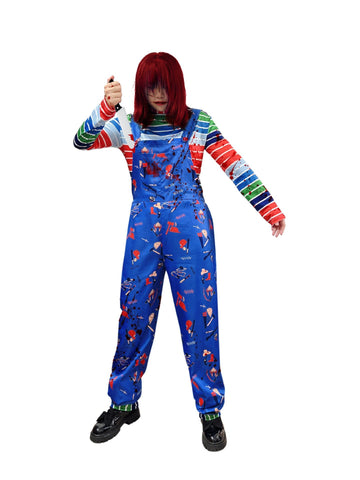 Popular export Chucky cosplay sexy jumpsuit Chucky girl role play stage performance costume - Coscosmos