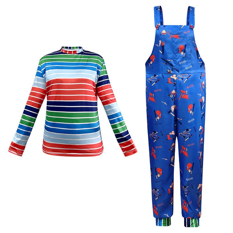 Popular export Chucky cosplay sexy jumpsuit Chucky girl role play stage performance costume - Coscosmos