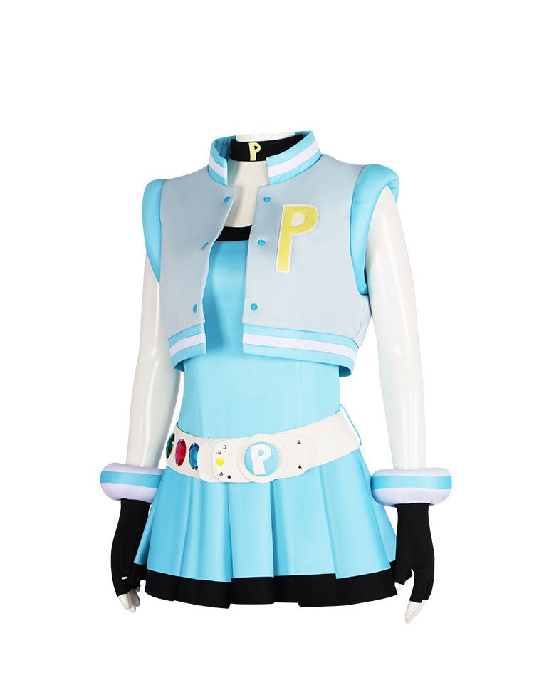 Powerpuff Girls Z Blossom Cosplay Costume Outfit for Role Play - Coscosmos