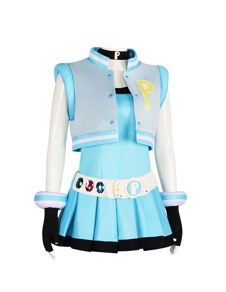 Powerpuff Girls Z Blossom Cosplay Costume Outfit for Role Play - Coscosmos