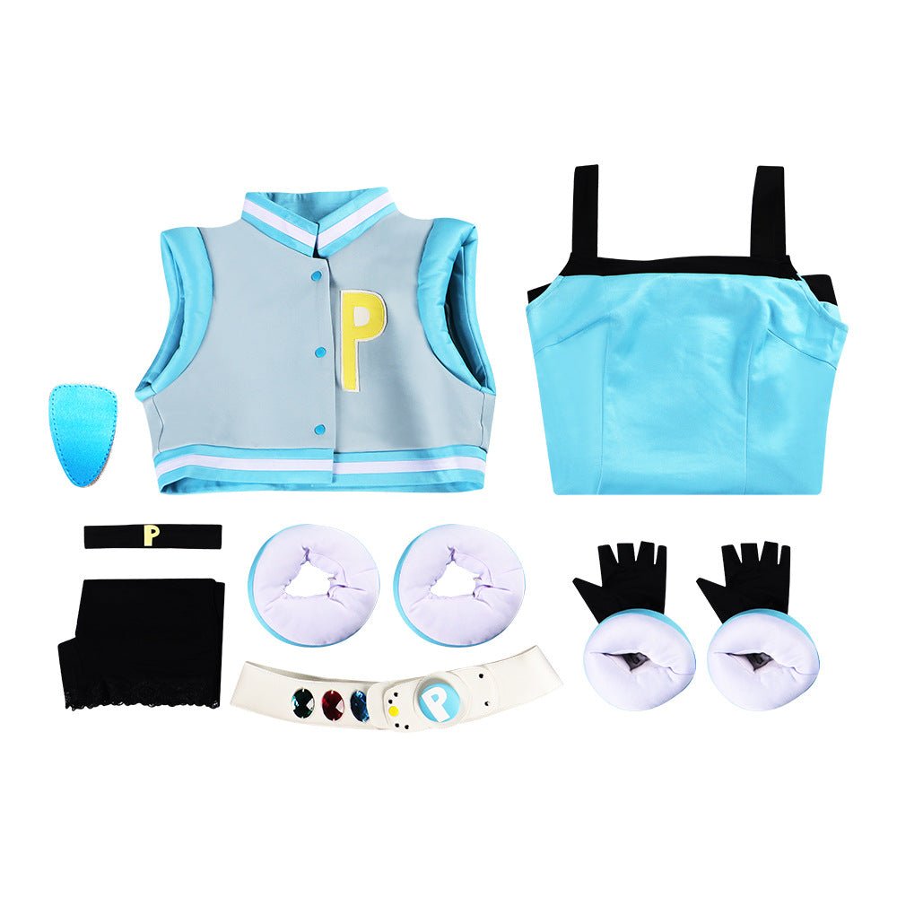 Powerpuff Girls Z Blossom Cosplay Costume Outfit for Role Play - Coscosmos