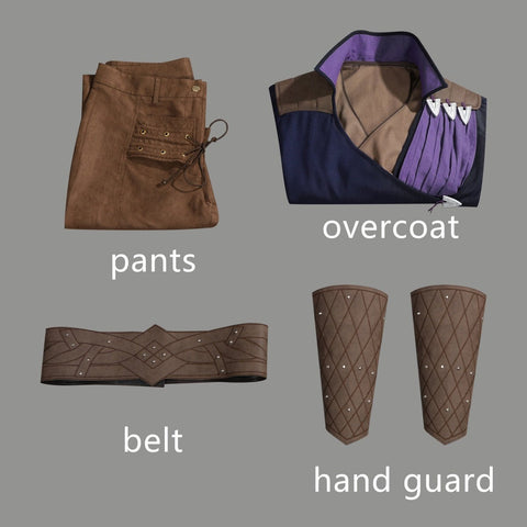 Premium Baldur's Gate 3 Gale of Waterdeep Dekarios Recolor Edition Costume for Cosplay, Conventions, and Themed Events - Coscosmos