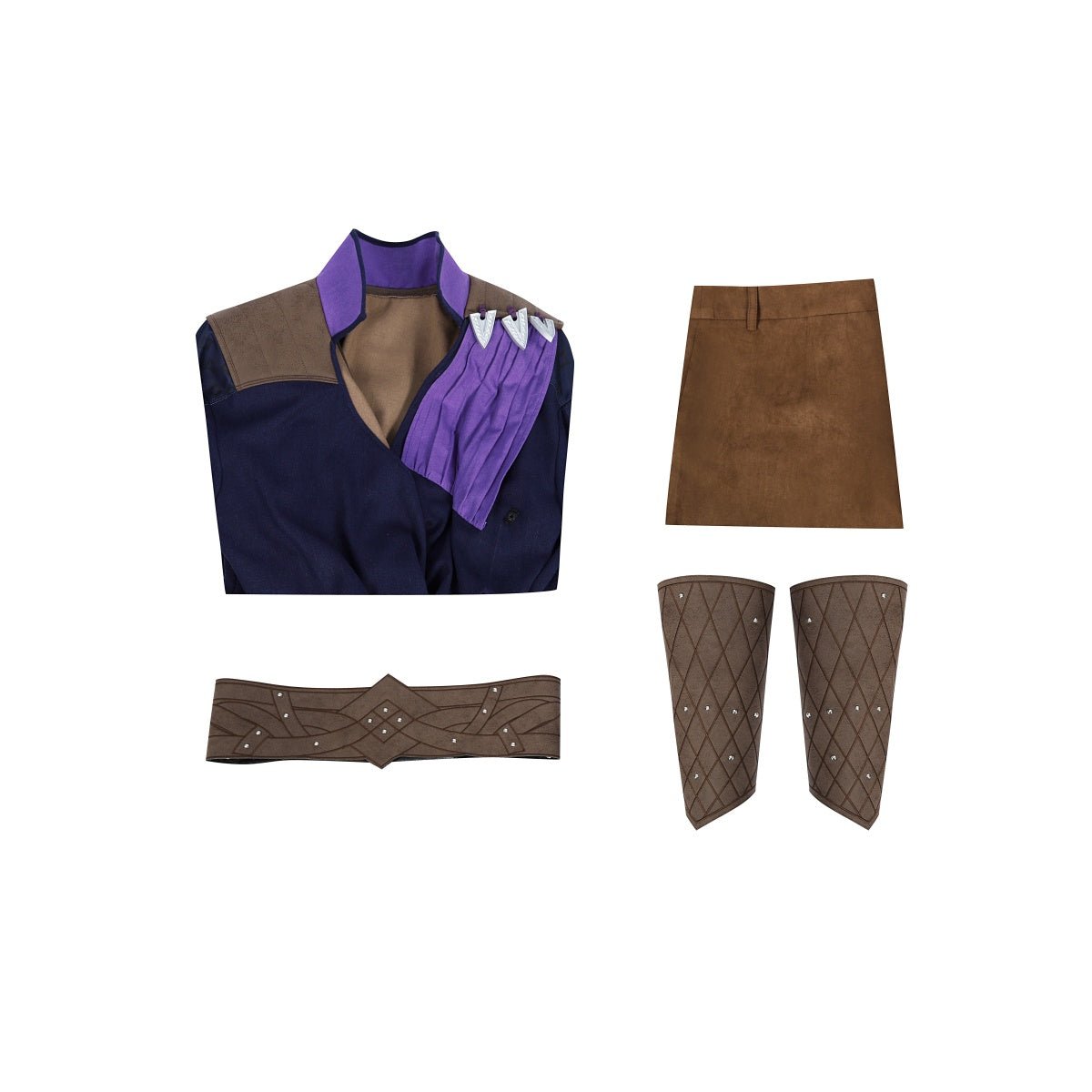 Premium Baldur's Gate 3 Gale of Waterdeep Dekarios Recolor Edition Costume for Cosplay, Conventions, and Themed Events - Coscosmos