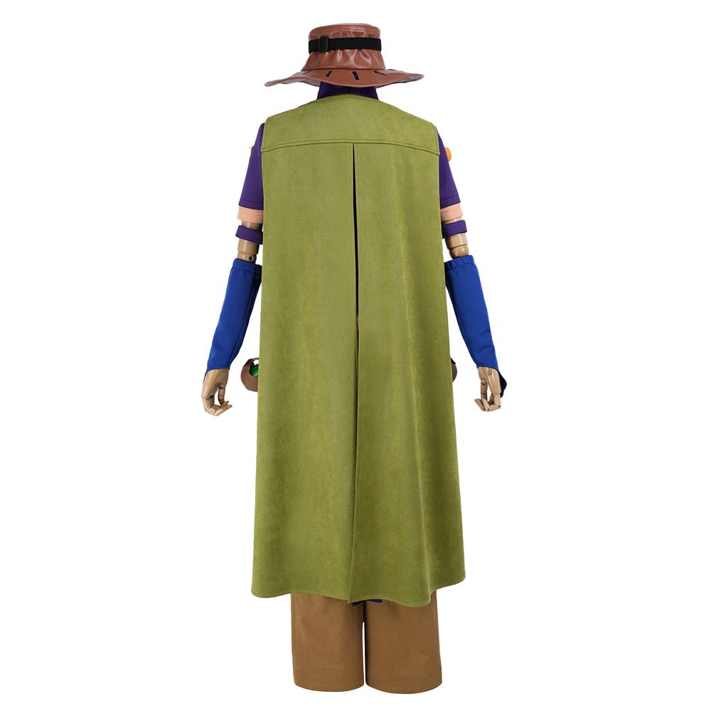 Premium Gyro Zeppeli Cosplay Costume from JoJo's Bizarre Adventure: Steel Ball Run - Coscosmos