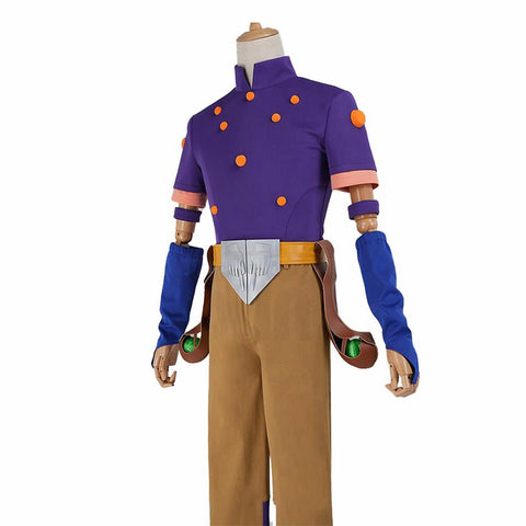 Premium Gyro Zeppeli Cosplay Costume from JoJo's Bizarre Adventure: Steel Ball Run - Coscosmos