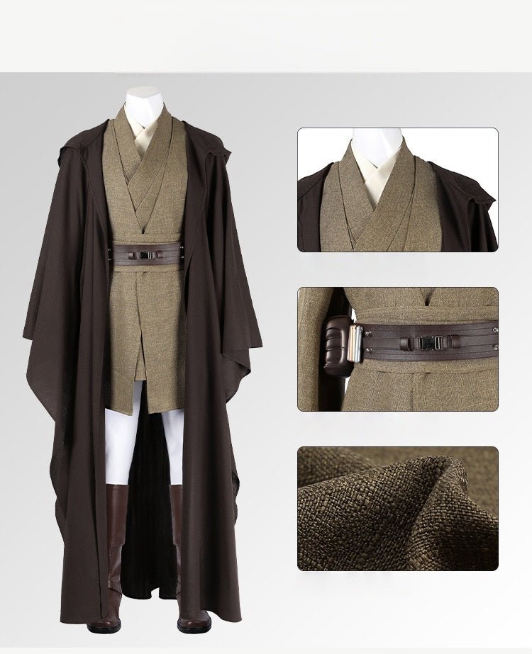 Premium Star Wars: The Acolyte Sol Cosplay Costume Full Set | High - Quality Jedi Robes for Adults - Coscosmos