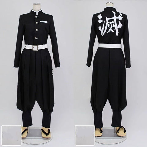 Premium Tokito Muichiro Cosplay Costume | Mist Hashira Uniform | Demon Slayer Kimetsu no Yaiba Outfit - Coscosmos