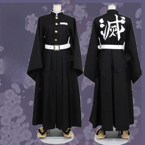 Premium Tokito Muichiro Cosplay Costume | Mist Hashira Uniform | Demon Slayer Kimetsu no Yaiba Outfit - Coscosmos