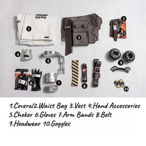 Premium Zenless Zone Zero Koleda Bastet Cosplay Costume Full Set for Women - Coscosmos