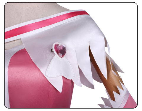 Pretty Cure Aida Mana Cure Heart Custom Cosplay Costume - Coscosmos