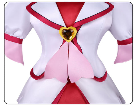 Pretty Cure Akagi Tsubasa Cure Ace Custom Cosplay Costume - Coscosmos
