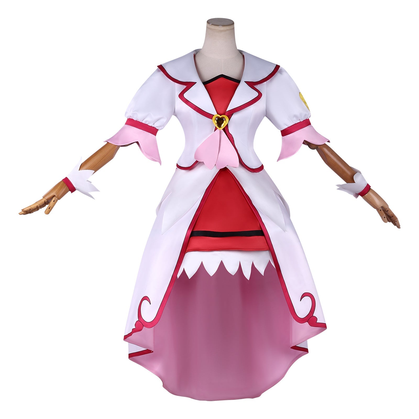 Pretty Cure Akagi Tsubasa Cure Ace Custom Cosplay Costume - Coscosmos