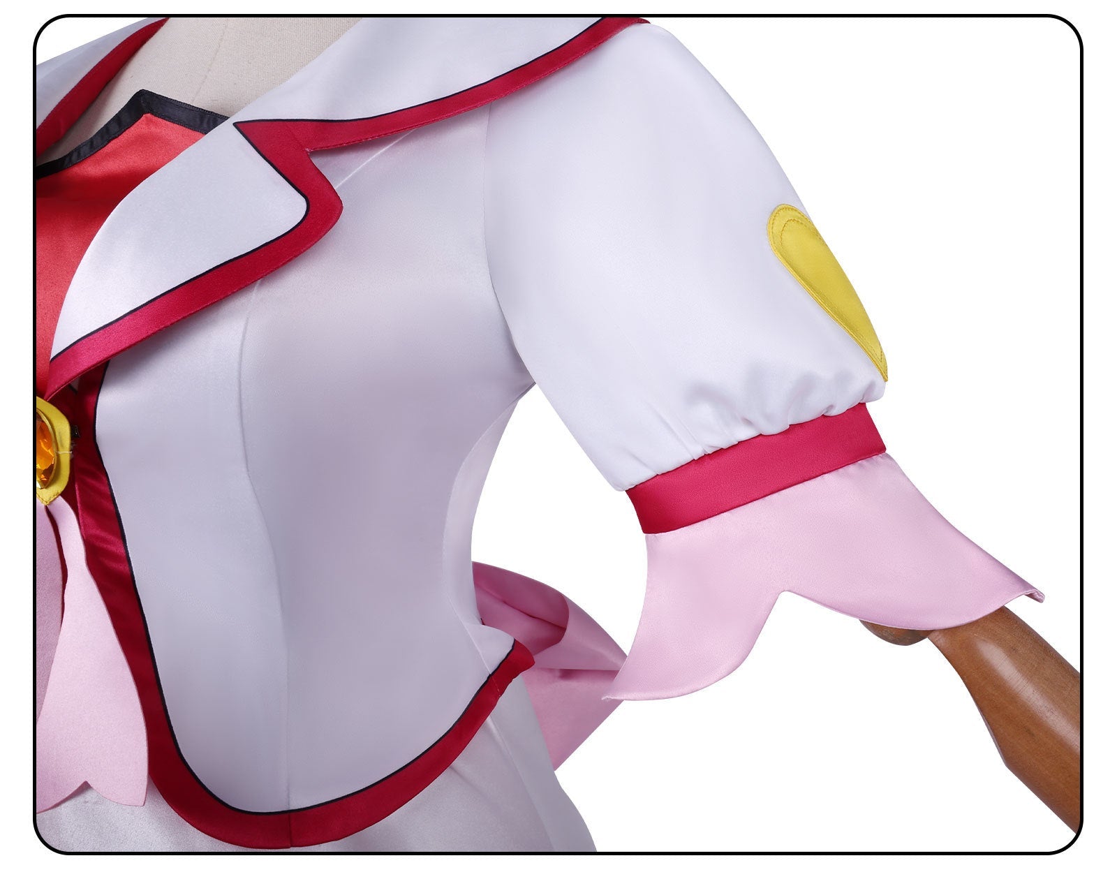 Pretty Cure Akagi Tsubasa Cure Ace Custom Cosplay Costume - Coscosmos