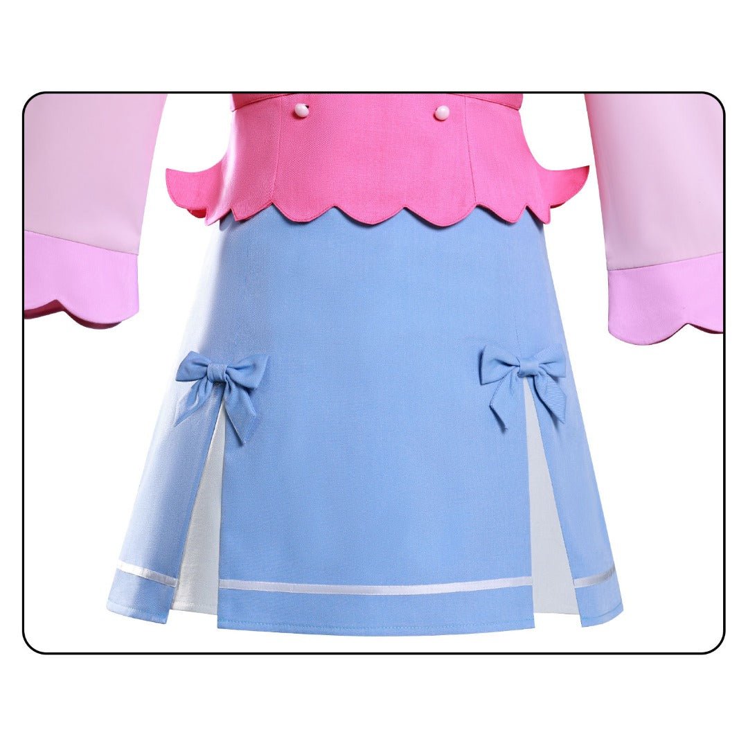 Pretty Cure Miracle Light Anna Akechi Daily Wear Custom Cosplay Costume - Coscosmos