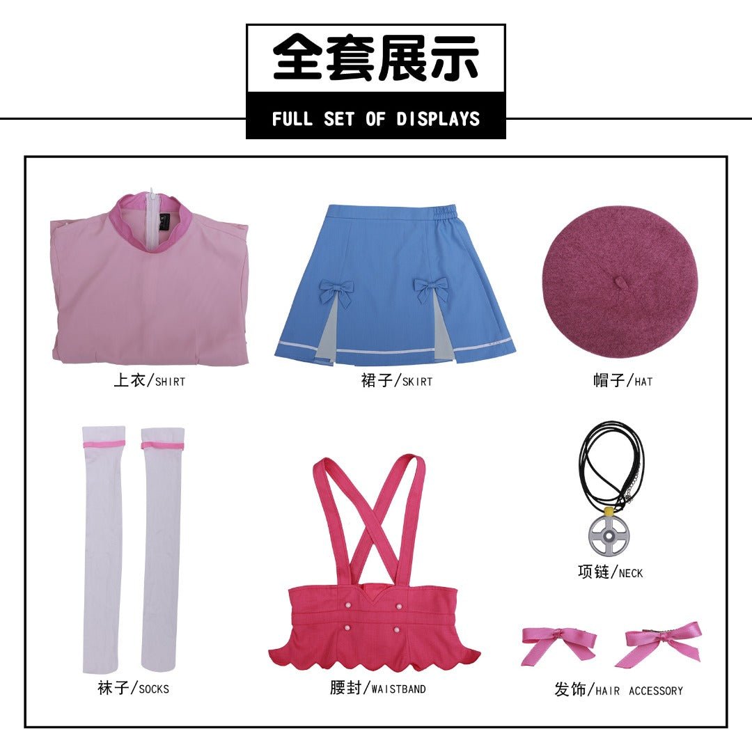 Pretty Cure Miracle Light Anna Akechi & Mirai Kobayashi Custom Cosplay Costume - Coscosmos
