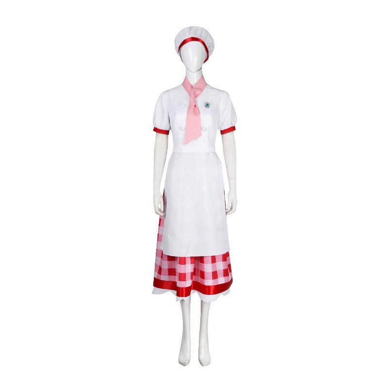 Princess Peach: Showtime! Cosplay Costume Bakery Peach Outfit for Adults and Kids - Coscosmos