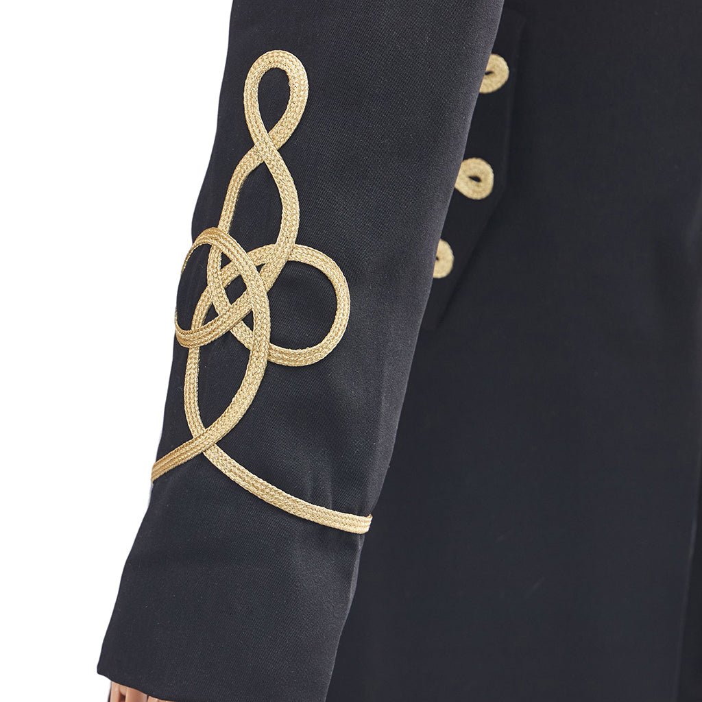 Punk Style Women's Long Military Coat - Cosplay Costume - Coscosmos