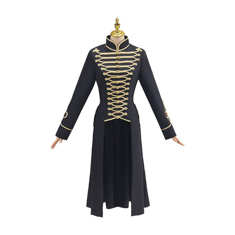 Punk Style Women's Long Military Coat - Cosplay Costume - Coscosmos