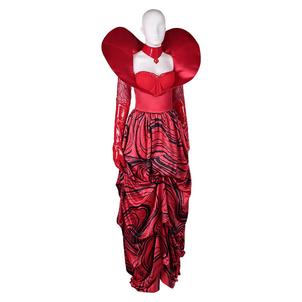 Queen of Hearts Cosplay Costume - Alice in Wonderland Movie Outfit - Coscosmos