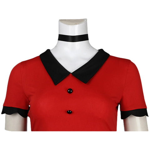 Ready Stock Helluva Boss Cosplay Costume Vaggie Alastor Charlie Morningstar Suit Cosplay Outfit - Coscosmos