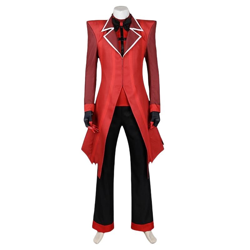 Ready Stock Helluva Boss Cosplay Costume Vaggie Alastor Charlie Morningstar Suit Cosplay Outfit - Coscosmos