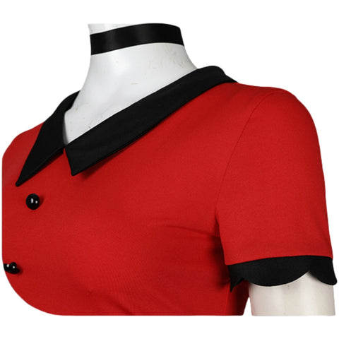 Ready Stock Helluva Boss Cosplay Costume Vaggie Alastor Charlie Morningstar Suit Cosplay Outfit - Coscosmos