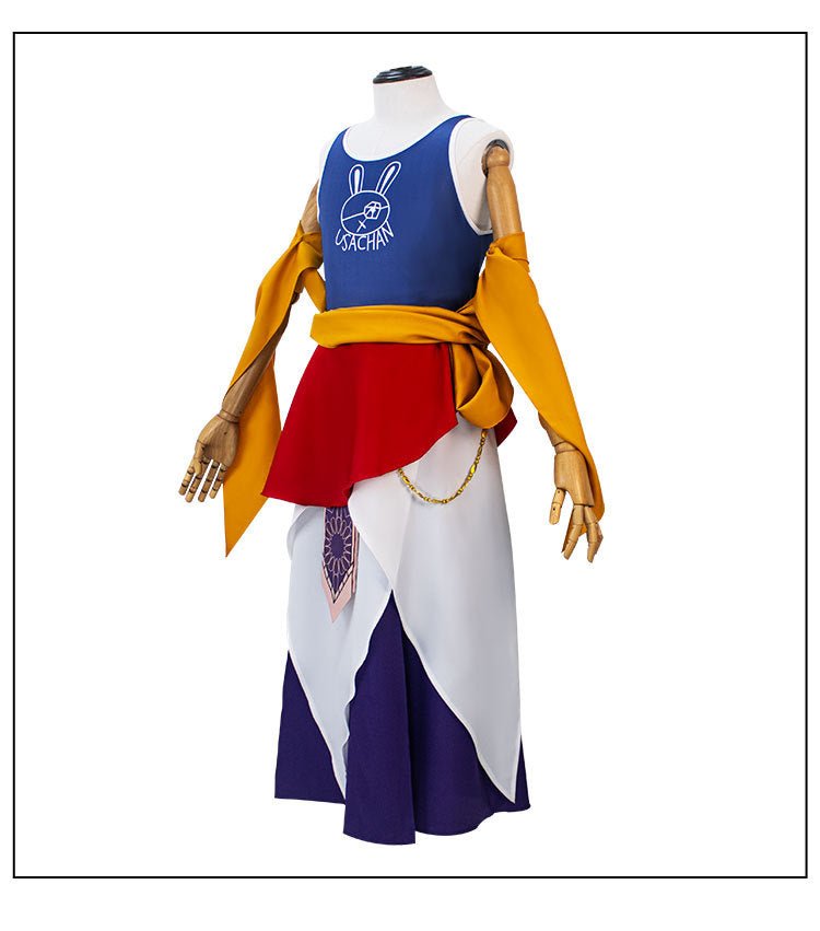 Record of Ragnarok Buddha & Poseidon Full Set Anime Combat Cosplay Costume Outfit - Coscosmos
