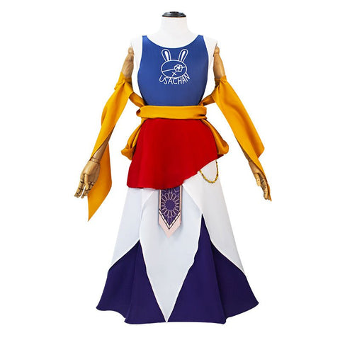 Record of Ragnarok Buddha & Poseidon Full Set Anime Combat Cosplay Costume Outfit - Coscosmos