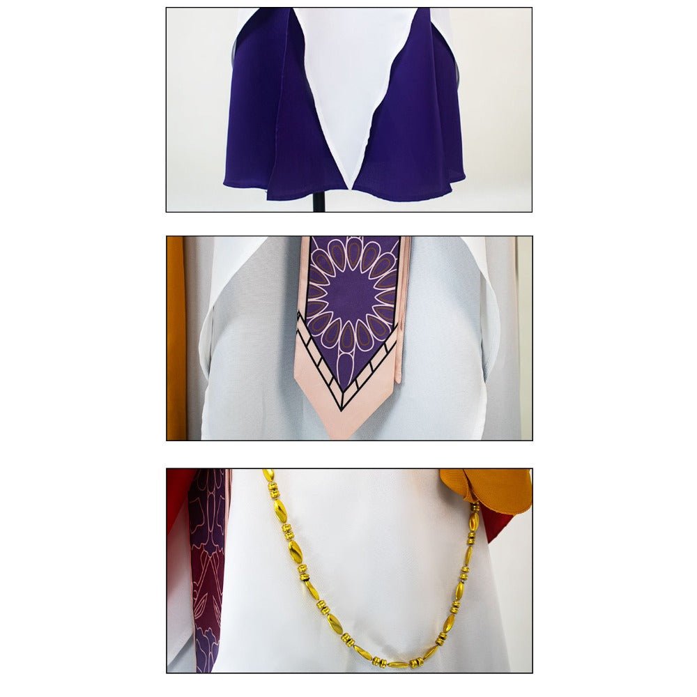 Record of Ragnarok Buddha & Poseidon Full Set Anime Combat Cosplay Costume Outfit - Coscosmos