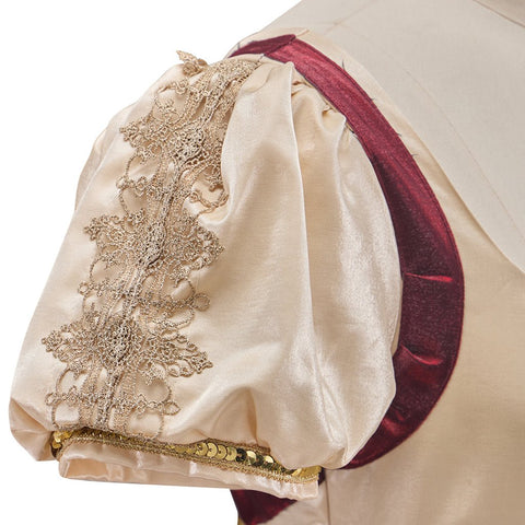 Regal Rose Pink Vest & Beige Skirt Cosplay Costume – Elegant & Stylish Outfit - Coscosmos