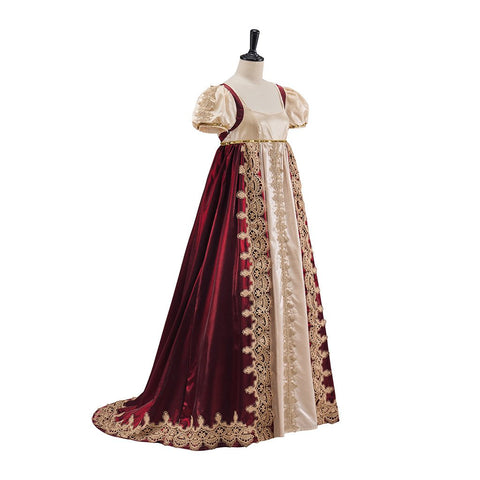 Regal Rose Pink Vest & Beige Skirt Cosplay Costume – Elegant & Stylish Outfit - Coscosmos