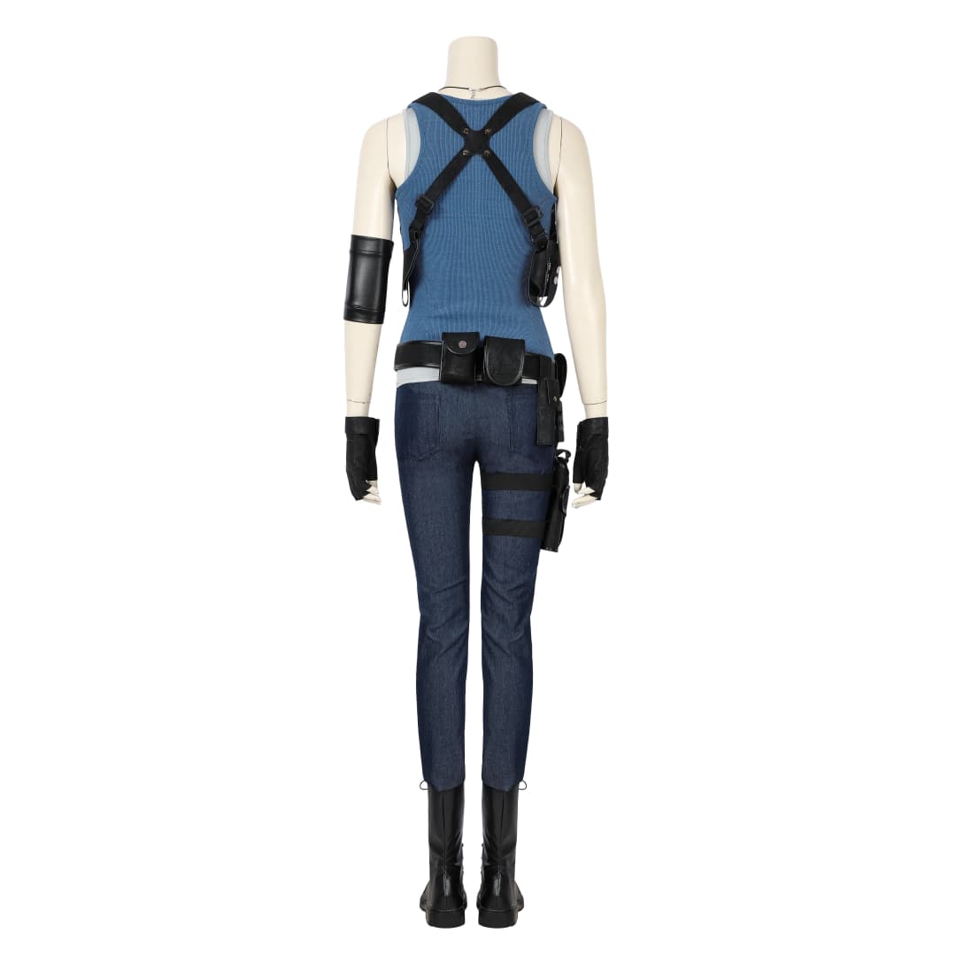 Resident Evil 3 Remake Jill Valentine Cosplay Costume, High Quality Outfit - Coscosmos