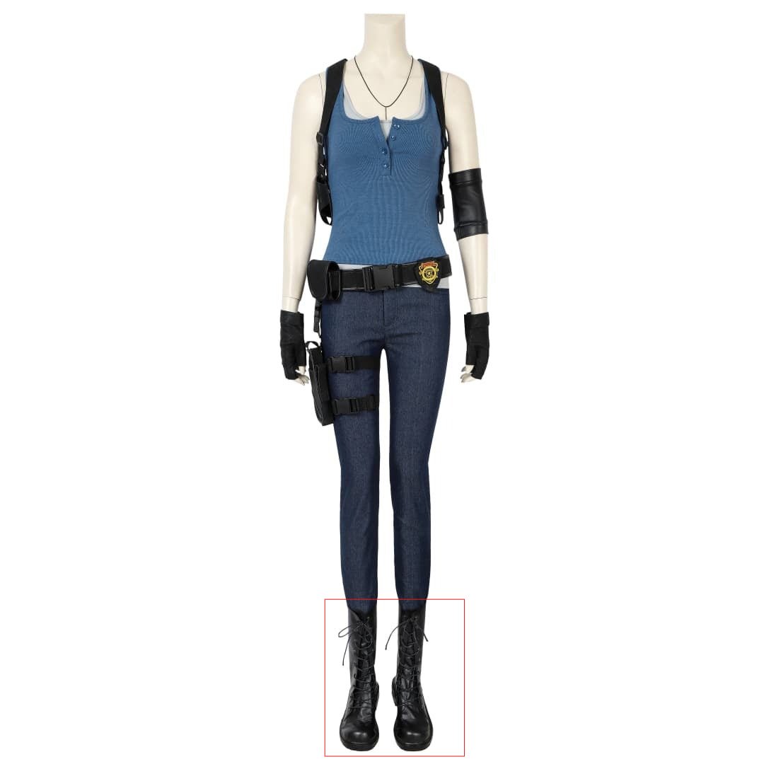 Resident Evil 3 Remake Jill Valentine Cosplay Costume, High Quality Outfit - Coscosmos