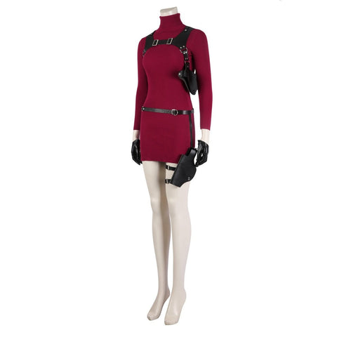 Resident Evil 4 (2023 Remake) Ada Wong cosplay costume, high quality outfit - Coscosmos