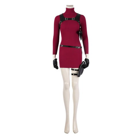 Resident Evil 4 (2023 Remake) Ada Wong cosplay costume, high quality outfit - Coscosmos