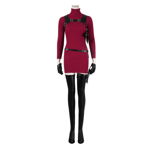 Resident Evil 4 (2023 Remake) Ada Wong cosplay costume, high quality outfit - Coscosmos
