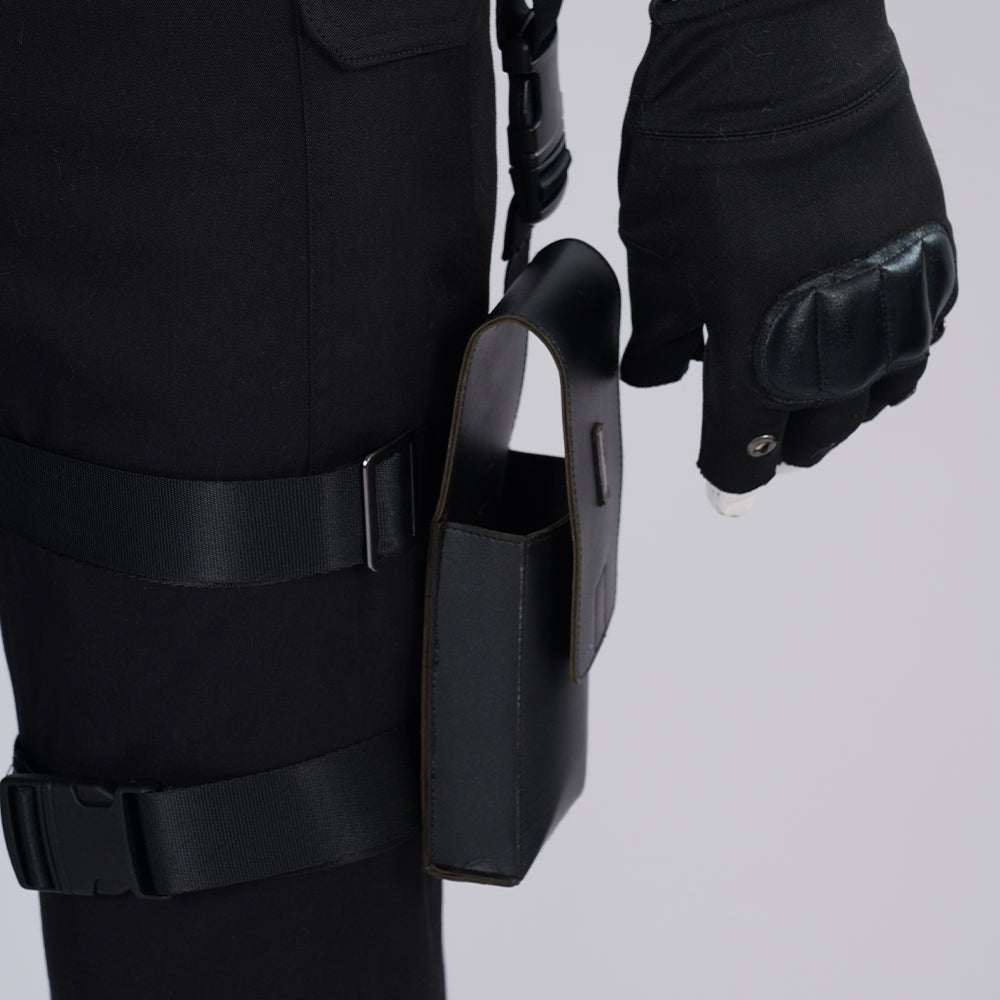 Resident Evil 4 Leon Cosplay Costume - Full Set for Men's Halloween & Gaming Events - Coscosmos