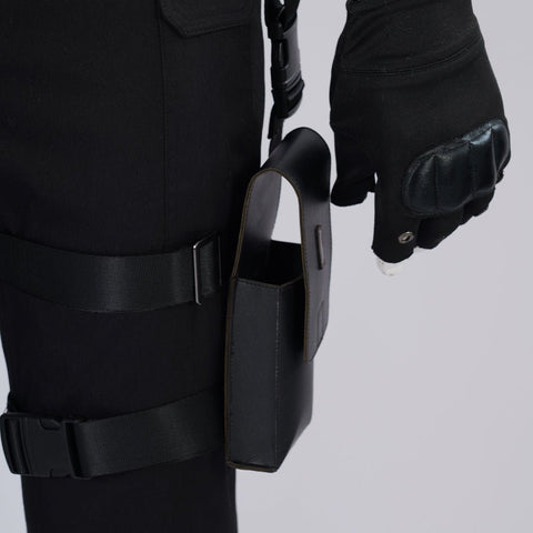 Resident Evil 4 Leon Cosplay Costume - Full Set for Men's Halloween & Gaming Events - Coscosmos