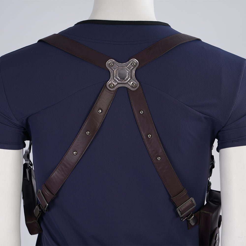 Resident Evil 4 Leon Cosplay Costume - Full Set for Men's Halloween & Gaming Events - Coscosmos