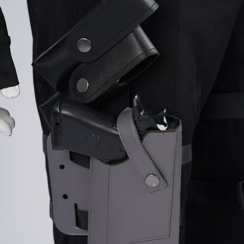 Resident Evil 4 Leon Cosplay Costume - Full Set for Men's Halloween & Gaming Events - Coscosmos
