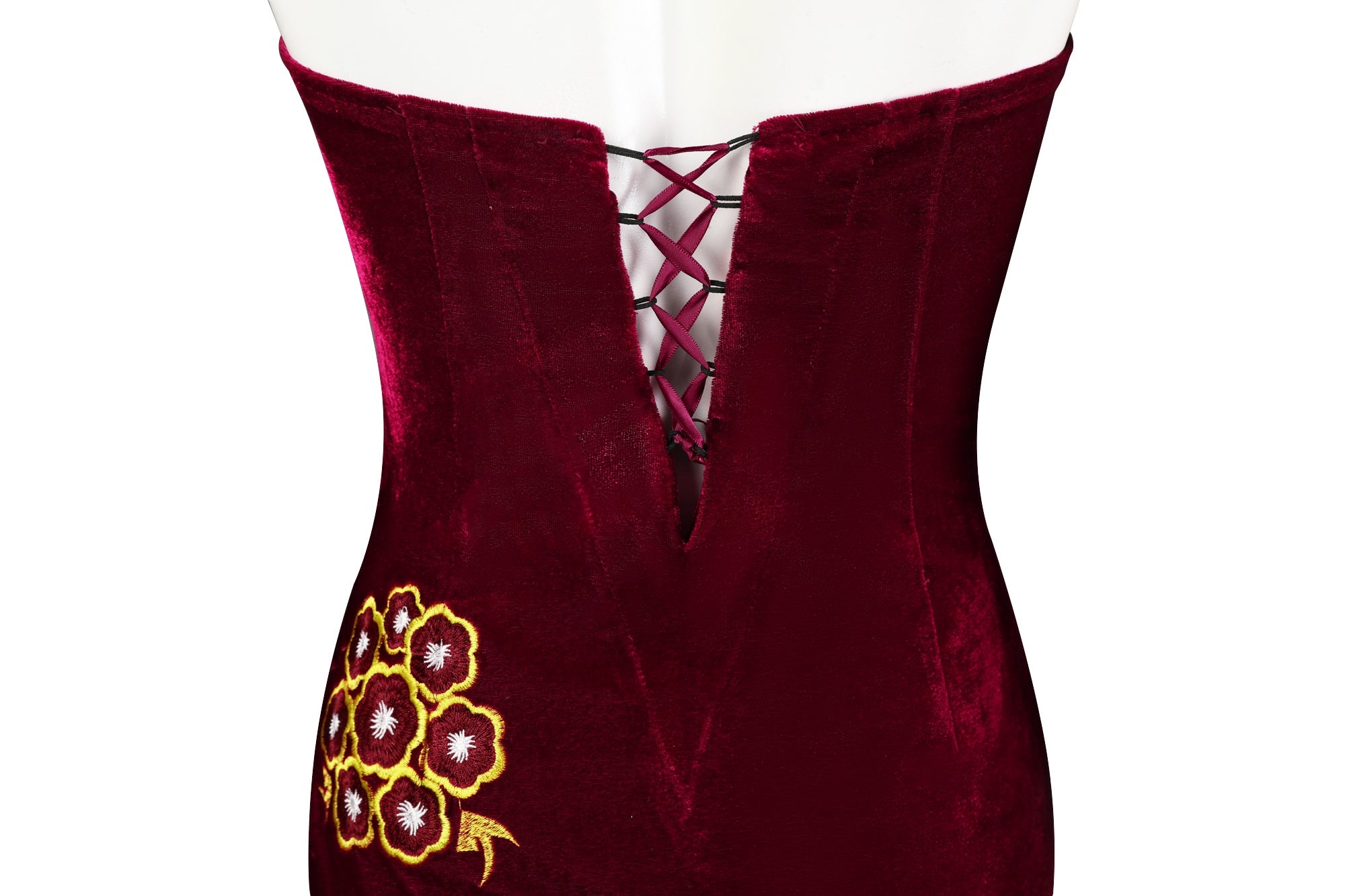 Resident Evil 4 Remake Ada Wong Qipao Cosplay Costume, High Quality Outfit - Coscosmos