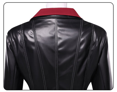Resident Evil: Damnation Ada Wong Leather Cosplay Costume - Coscosmos