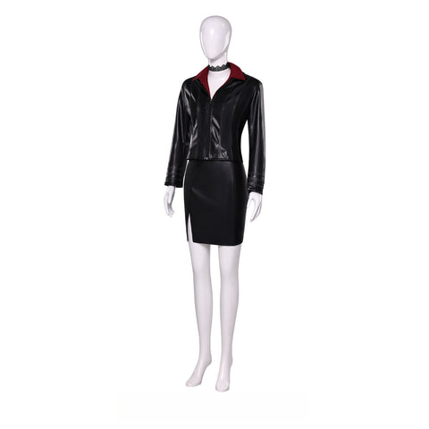 Resident Evil: Damnation Ada Wong Leather Cosplay Costume - Coscosmos