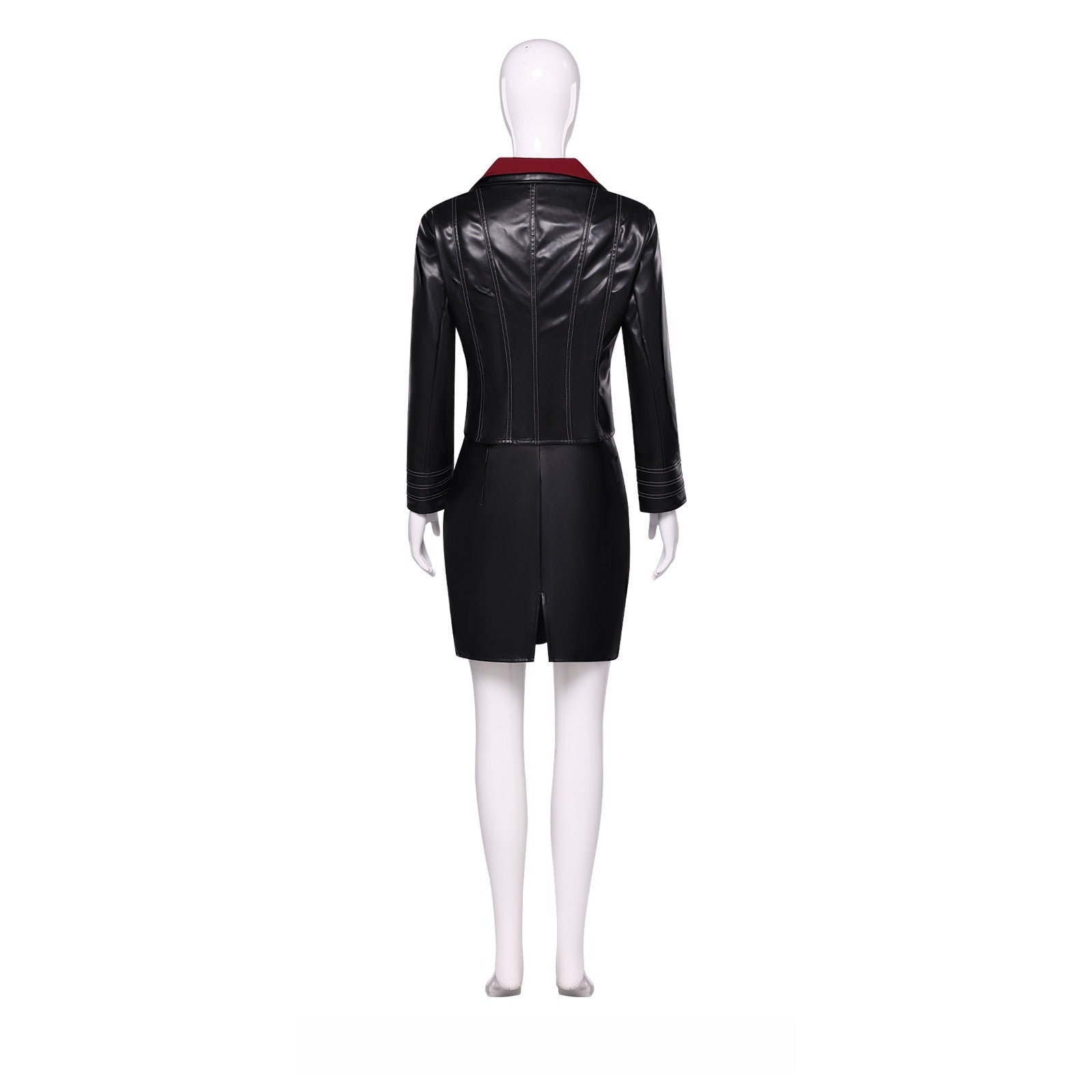 Resident Evil: Damnation Ada Wong Leather Cosplay Costume - Coscosmos