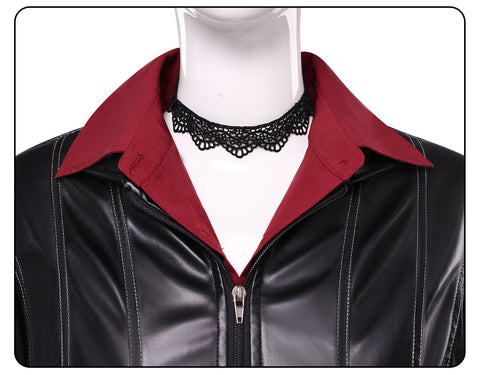 Resident Evil: Damnation Ada Wong Leather Cosplay Costume - Coscosmos