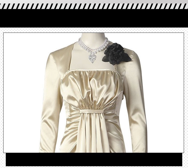 Resident Evil Village Alcina Dimitrescu cosplay costume, high - quality outfit - Coscosmos