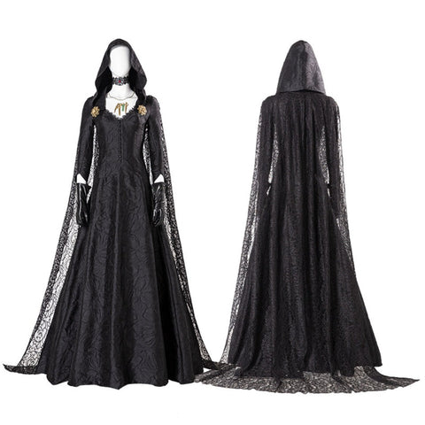 Resident Evil Village Bela Dimitrescu Cosplay Costume - Coscosmos